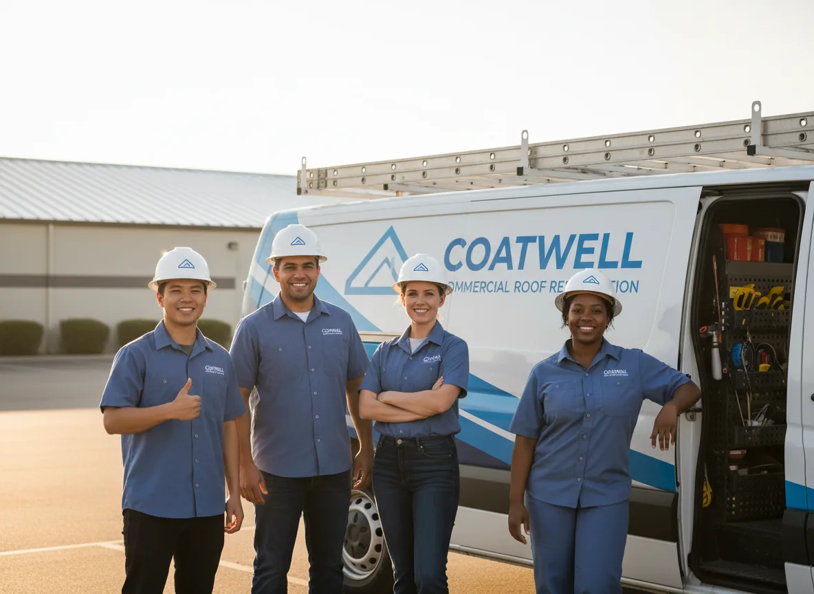 Commercial roof coating company in Penwell, TX